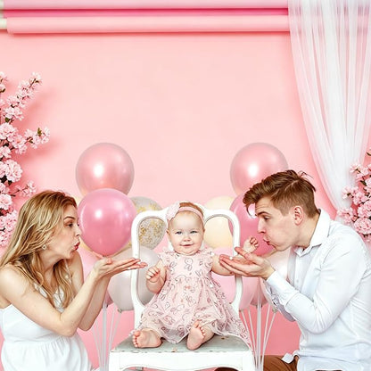 4 Sets Pearl Pink Sand White Balloons Stand - Image 7