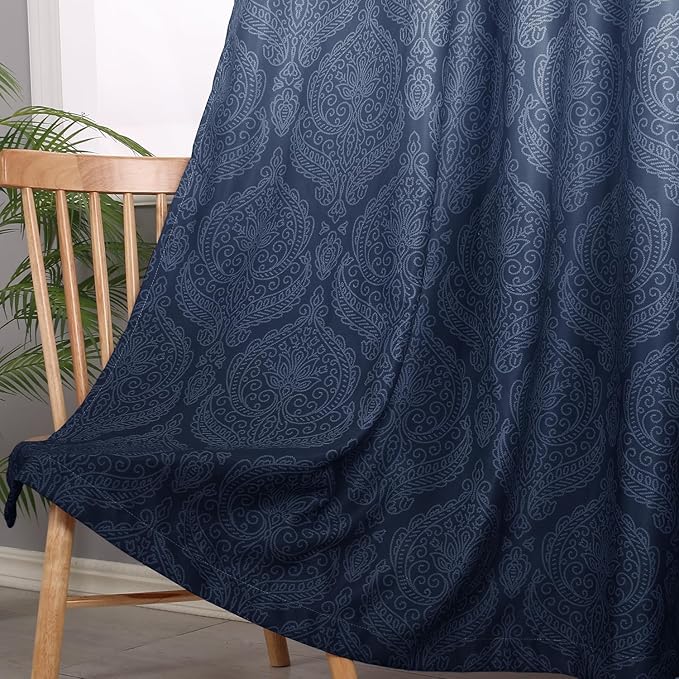 DWCN Ombre Blackout Curtains for Bedroom - Image 4