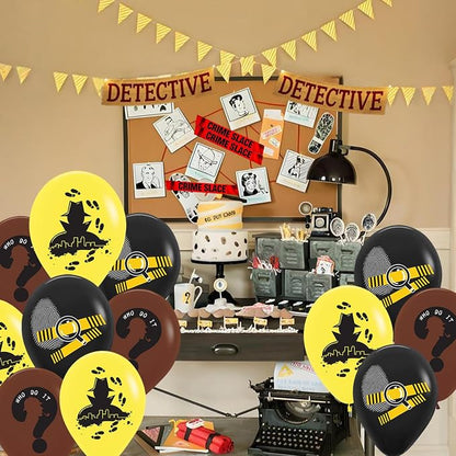 30pcs Detective Balloons Top Secret Spy Balloons - Image 5