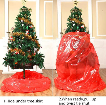 Boao 1 Set Christmas Tree Disposal Bag and Removal Storage - Image 4