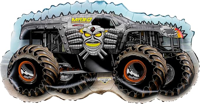 Toyland® 85cm Monster Jam " Max D " Foil Balloon by MonsterJamSuperstore