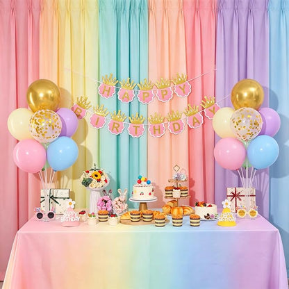 Pastel Princess Balloons Table Centerpieces Stand Kit - Image 4