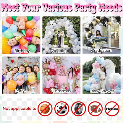 Balloon Pump Electric, Portable Balloons Inflator Air Pump - Image 3