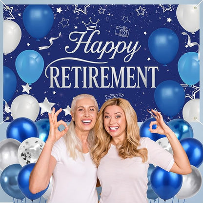 Holkcog Blue Retirement Party Decorations - Image 5