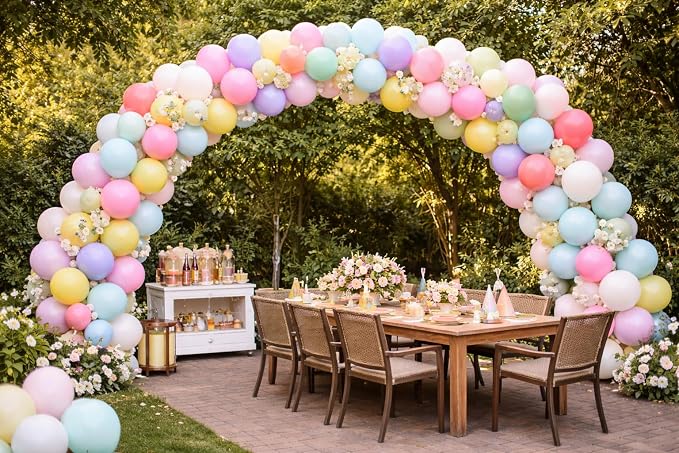 Pastel Balloon Garland Kit 120 Pack – Macaron Pastel Balloons - Image 9
