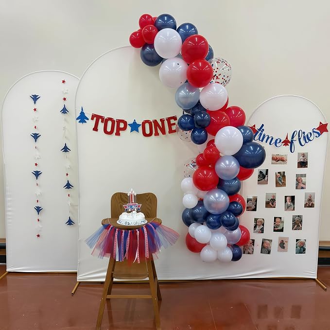 Red White Blue 4th of July Balloons - Image 7