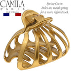 Camila Paris CP3052 French Octopus Hair Clip, Large Hair Clips for Thick Hair, Big Hair Claw Clip for Long Hair, Durable Girls Hair Clips for Women for Wavy Hair, Strong No-Slip Grip. Made in France