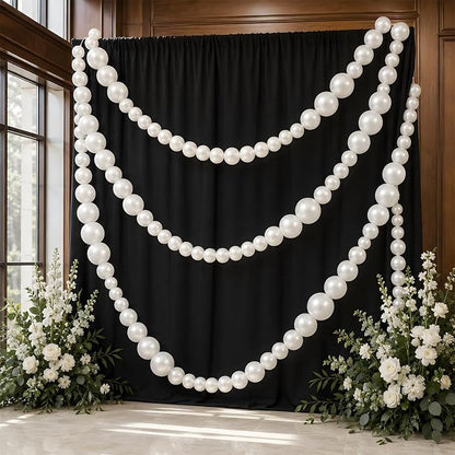 Pearl White Linking Balloons - Image 6