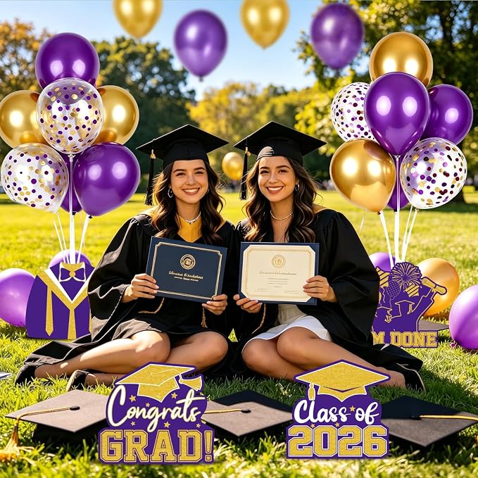 6 Sets 2026 Graduation Balloon Stand Kit - Image 7
