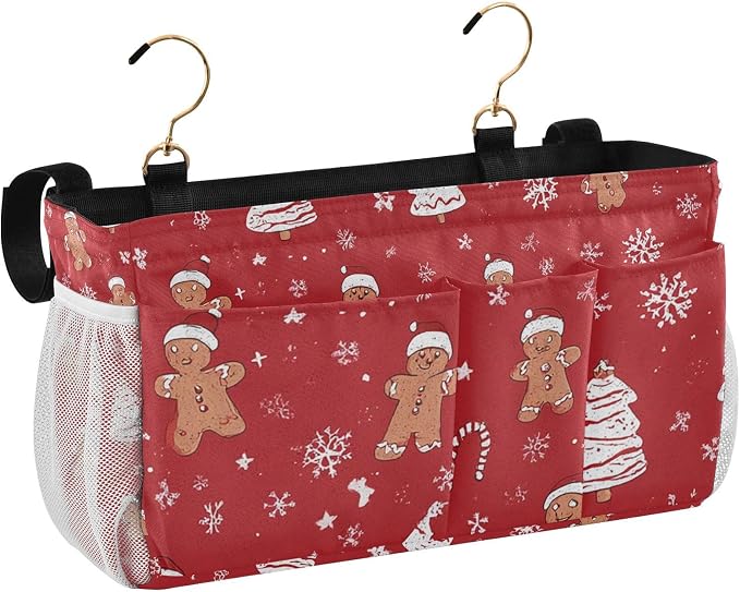 Bedside Caddy Hanging Bunk Bed Caddy Bed Organizer Hanging Pocket - Image 2