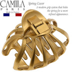 Camila Paris CP3052-CP3051 French Octopus Hair Clip for Women for Thick Volume Hair, Girls Hair Claw Clips Jaw Fashion Durable Styling Hair Accessories for Women, Strong Hold Grip, Made in France