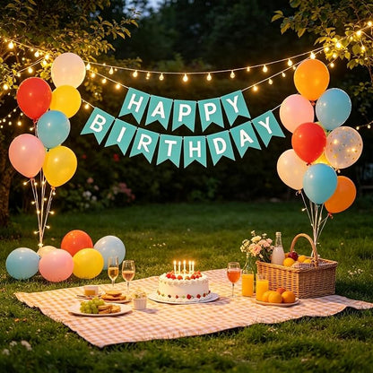 Happy Birthday Banner Birthday Party Supplies - Image 6