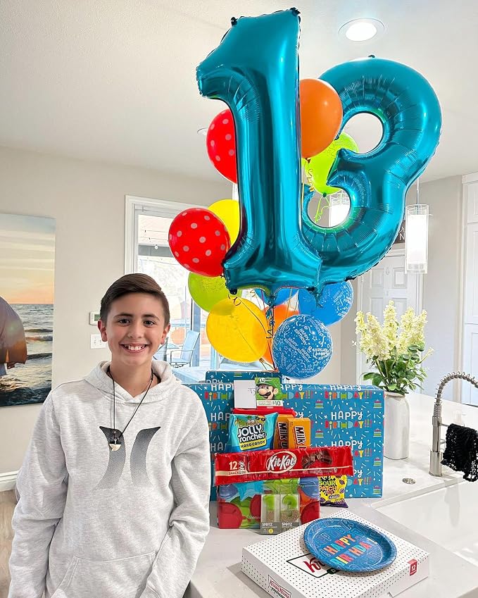 LightBlue 3 Balloon - Image 4