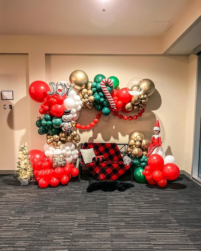 Christmas Balloons Garland Kit - Image 4