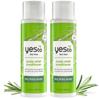 Yes To Tea Tree Scalp Relief Conditioner, Finishing Step To Calm Dry Itchy Scalp, Hydrates & Softens Hair With Long Lasting Moisture, With Tea Tree & Sage Oil, Natural, Cruelty Free, 12 Fl Oz 2PK