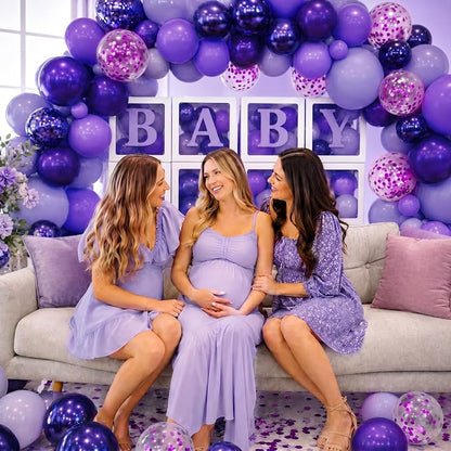Purple Balloons, Anniversary, Graduation, Wedding Party Decorations - Image 7