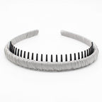 4 color Fashion hair bands headbands for women/Girls teeth comb Hair Accessories Non-slip Hair Hoop Resin Hairband Comfy headwear