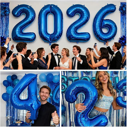40 Inch Navy Blue 7 Balloon for 7th Birthday Party, Helium Giant Foil Number 7 - Image 8