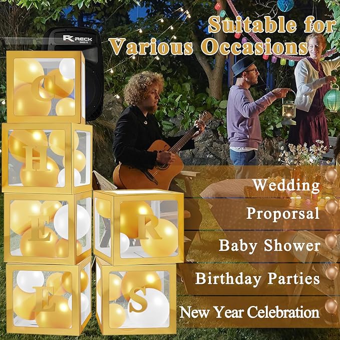 Ledido Transparent Balloon Boxes - Image 3