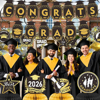 2026 Graduation Decorations Set, Class of 2026 Party Decor - Image 3