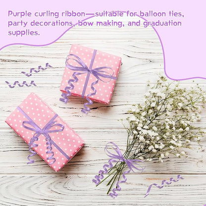 500 Yards Curling Ribbon， Light Purple Balloon String Ribbon，for Gift - Image 7
