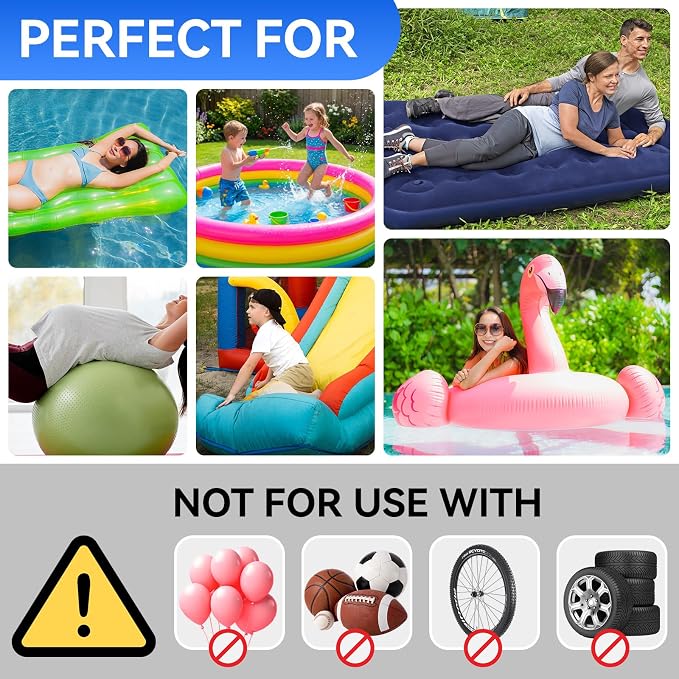 Electric Air Pump for Inflatables, Inflator Deflator Quick-Fill, Compact Pump - Image 5