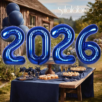 40 Inch Navy Blue Big Number 13 Balloon 0-9 Large Helium | Royal Blue Balloons - Image 5