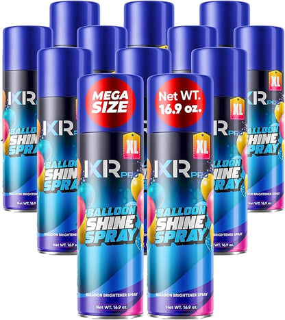 Balloon Shine Spray No Need Towel or Gloves, Instant High Shine Gloss Brite by ixirpro