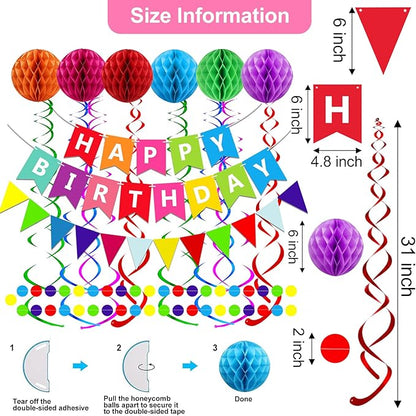 Fecedy Happy Birthday Banner - Image 2