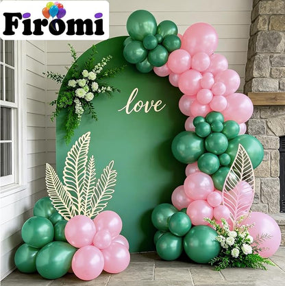 Firomi Pearl Green Balloons 12-inch 100 Pack | Latex Thicken Premium Durable - Image 4