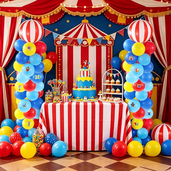 Carnival Balloon Column Stand Kit Carnival Theme Party Decorations - Image 5