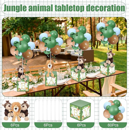 Lenwen 6 Sets Baby Letter Boxes Decorations Table Centerpieces - Image 4