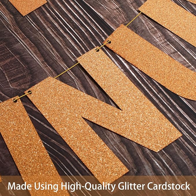 TaoBary 112 Pcs DIY Letter Kit Glitter Customizable Banner Letters Include 107 - Image 4