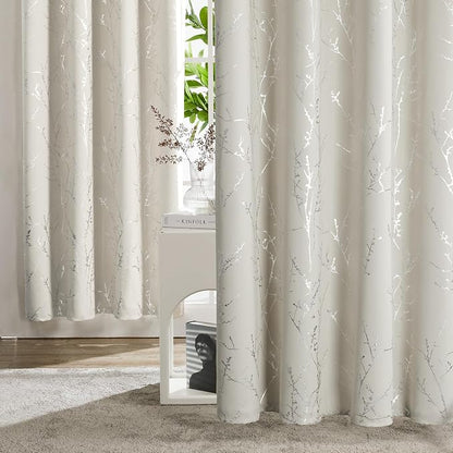 Deconovo Living Room Curtains 54 Inches Long, Thermal Insulated, Room Darkening - Image 3