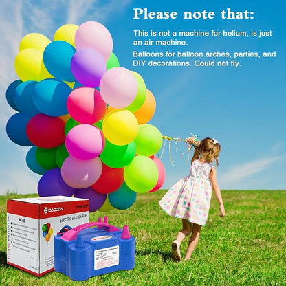 IDAODAN Electric Balloon Pump – Portable Balloon Air Pump Electric Inflator - Image 7