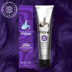 Arctic Fox Semi-Permanent Hair Color, Purple Madness, Vegan & Cruelty-Free, Ammonia-Free, Hydrating Formula, Vibrant Purple Hair Dye for All Hair Types,(Purple Madness 5.6 Fl Oz (Pack of 2)