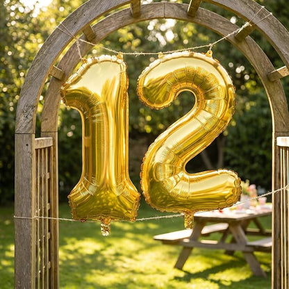 YPSelected 32 Inch Large Foil Helium Number Balloon Birthday Wedding Party 0-9 - Image 3