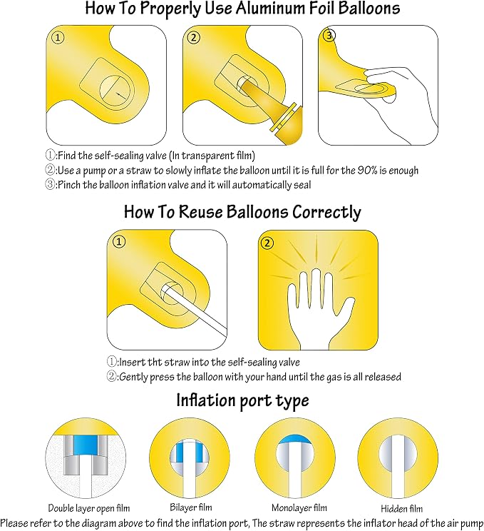 40 Inch gold Number Balloons 90 Helium Foil Mylar Balloon | Birthday Party - Image 3
