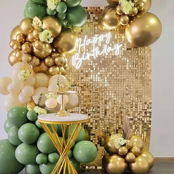 100 Pack Metallic Gold Balloons 12 inch, Baby Shower, Graduation Party - Image 4