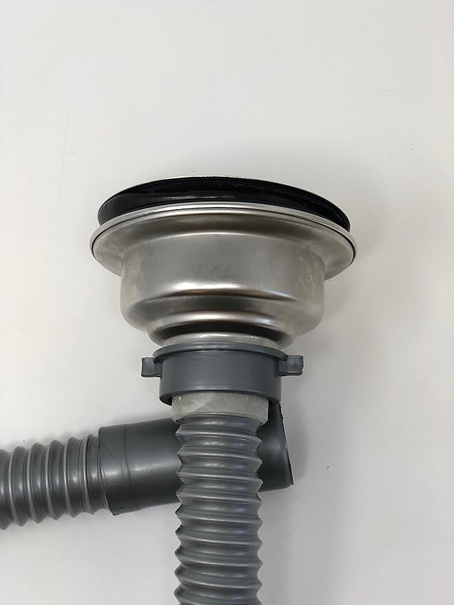 Salon Shampoo Bowl Complete Shampoo Bowl Drainage Assembly and Flex Pipe Drain Hose
