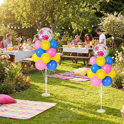 Gejoy 62" 2 Sets Flamingos Balloons Tower Stand Kit, and 2 Flamingos Balloon - Image 7