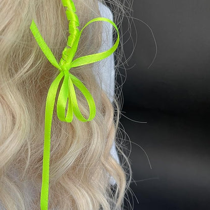 Key Lime Ribbon 1/4 Inches 36 Yards Satin Roll Perfect - Image 5