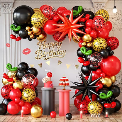 Cheetah Balloons Garland Kit by FEYG
