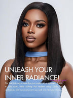 LUVME HAIR 14 Inch Light Yaki Straight Bob Wig Human Hair, Undetectable HD Lace Glueless Bob Wigs Human Hair Pre Plucked, Pre Cut Lace Wig Short Black Blunt Cut Bob Wigs 180 Density
