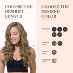 GOO GOO Clip in Hair Extensions Real Human Hair, Remy Human Hair Extensions Clip ins for Women, Natural Human Hair, 24inch 120g 7Pcs, 7 Bronde