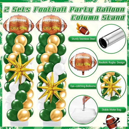 Kasyat 2 Sets Football Balloon Column Stand Kit - Image 3
