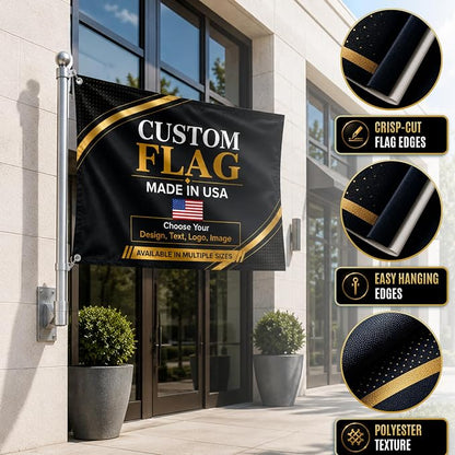 Custom Flag by BCB Print; Personalized Outdoor Flag - Image 5