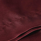 BEDELITE Satin Body Pillow Cover, Super Soft and Cooling Body Pillow Pillowcase for Hair and Skin, Breathable Silky Full Long Pillowcase Cover(20"x54", Burgundy)