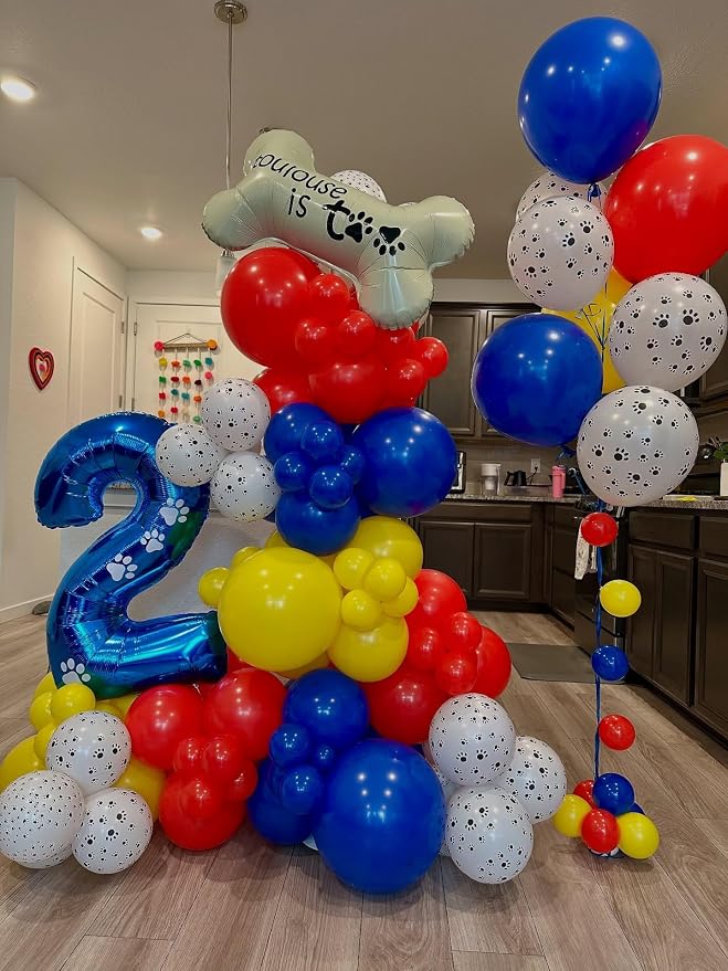 Dog Paw Latex Balloons - Image 7