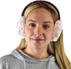 C.C Soft Winter Warm Adjustable Headband Ear Warmer Earmuffs
